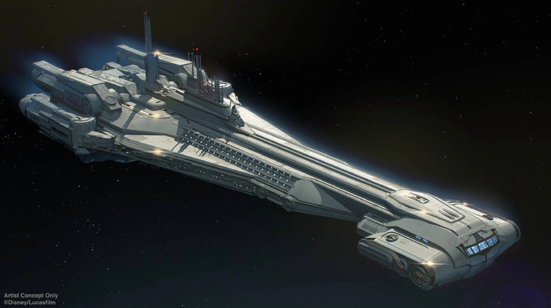 Meet the Halcyon, the first Star Wars cruise ship. Kind of.
